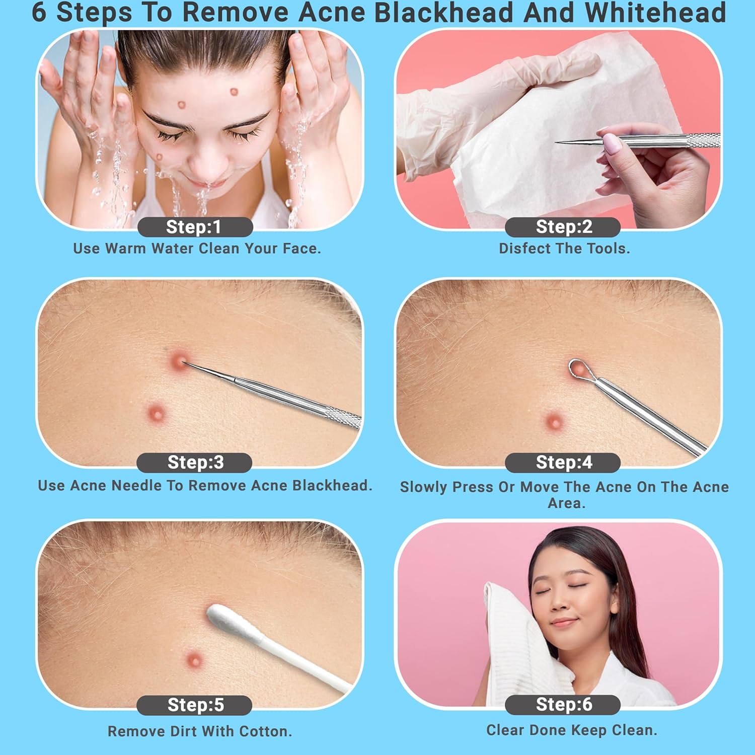 ClearSteel Pimple Fixer Tool Kit