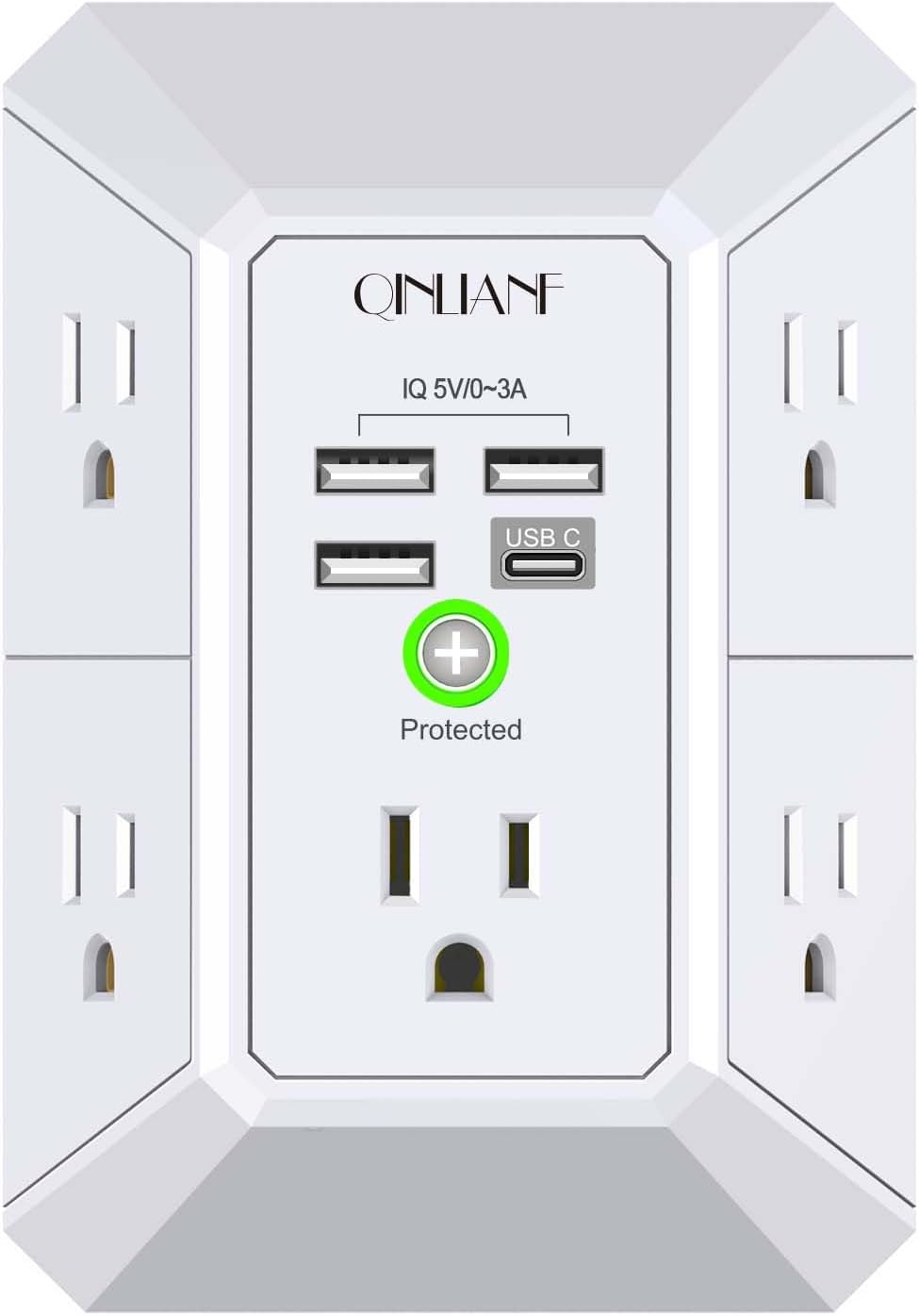 PowerBridge Wall Outlet Extender Hub