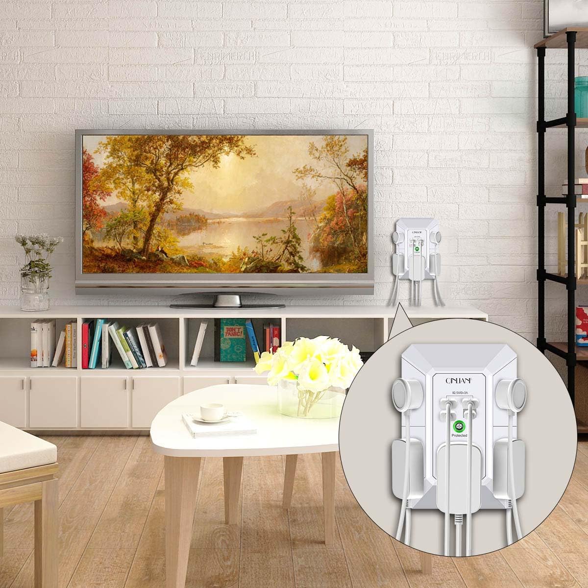 PowerBridge Wall Outlet Extender Hub