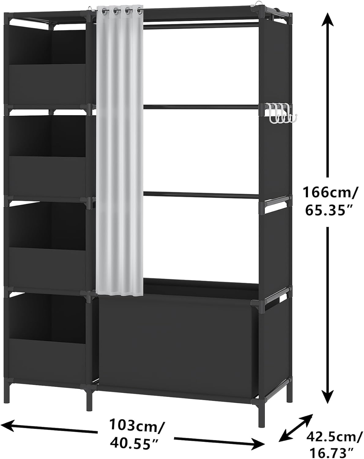 ClosetMate Portable Closet Organizer Storage
