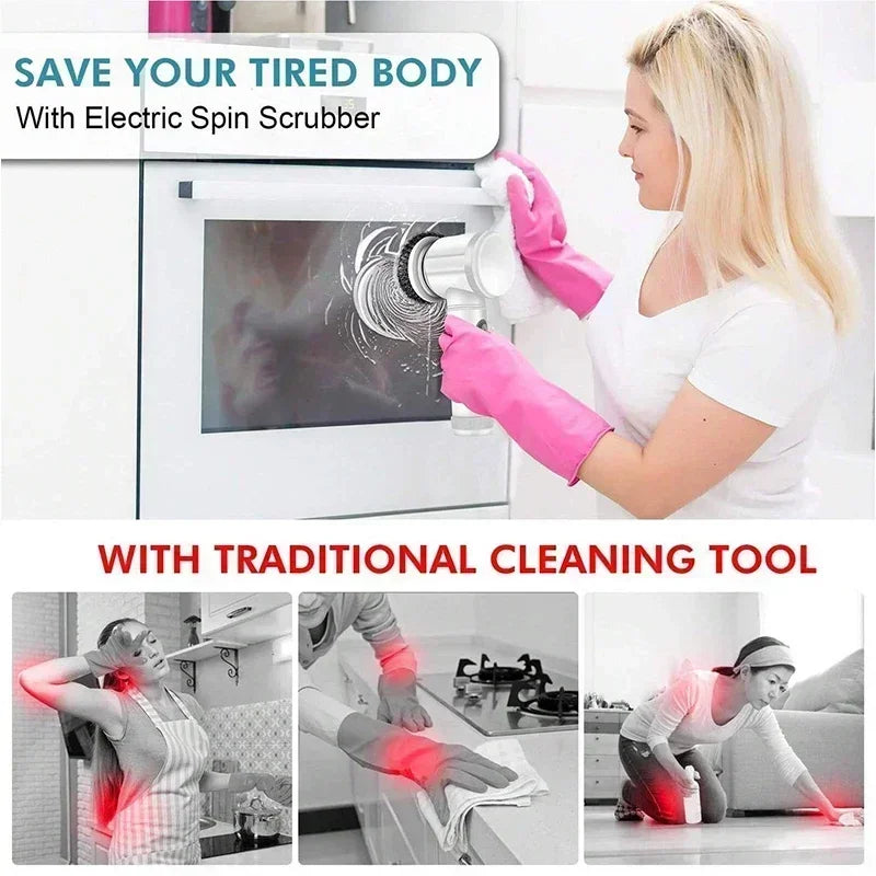 RapidSpin Cordless Power Scrub Pro