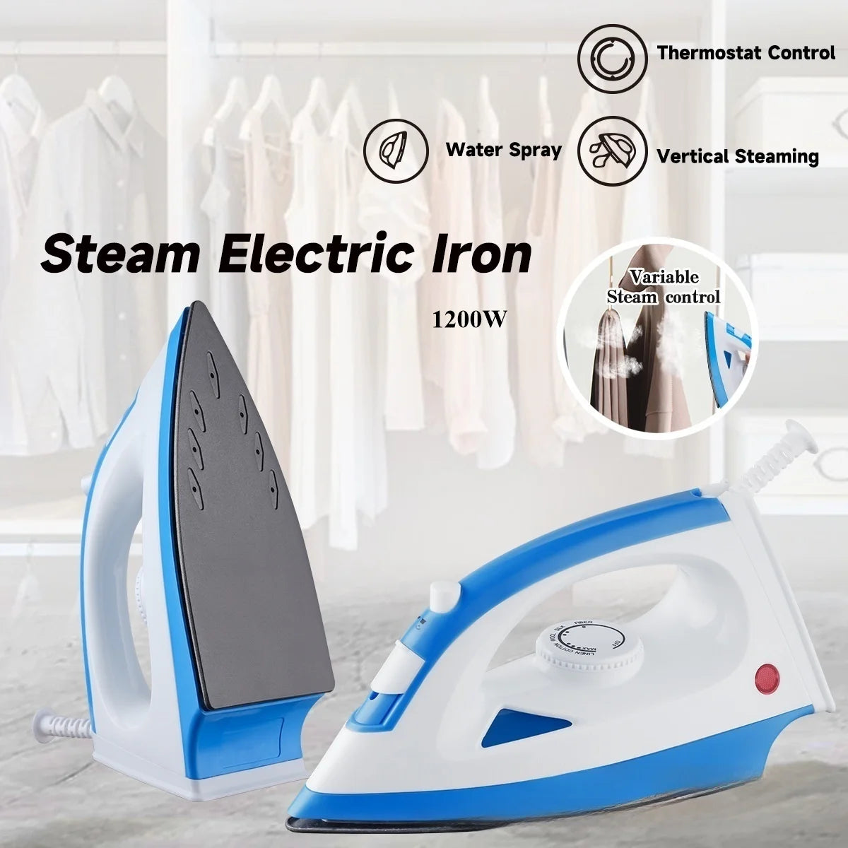 QuickSteam Handheld Iron