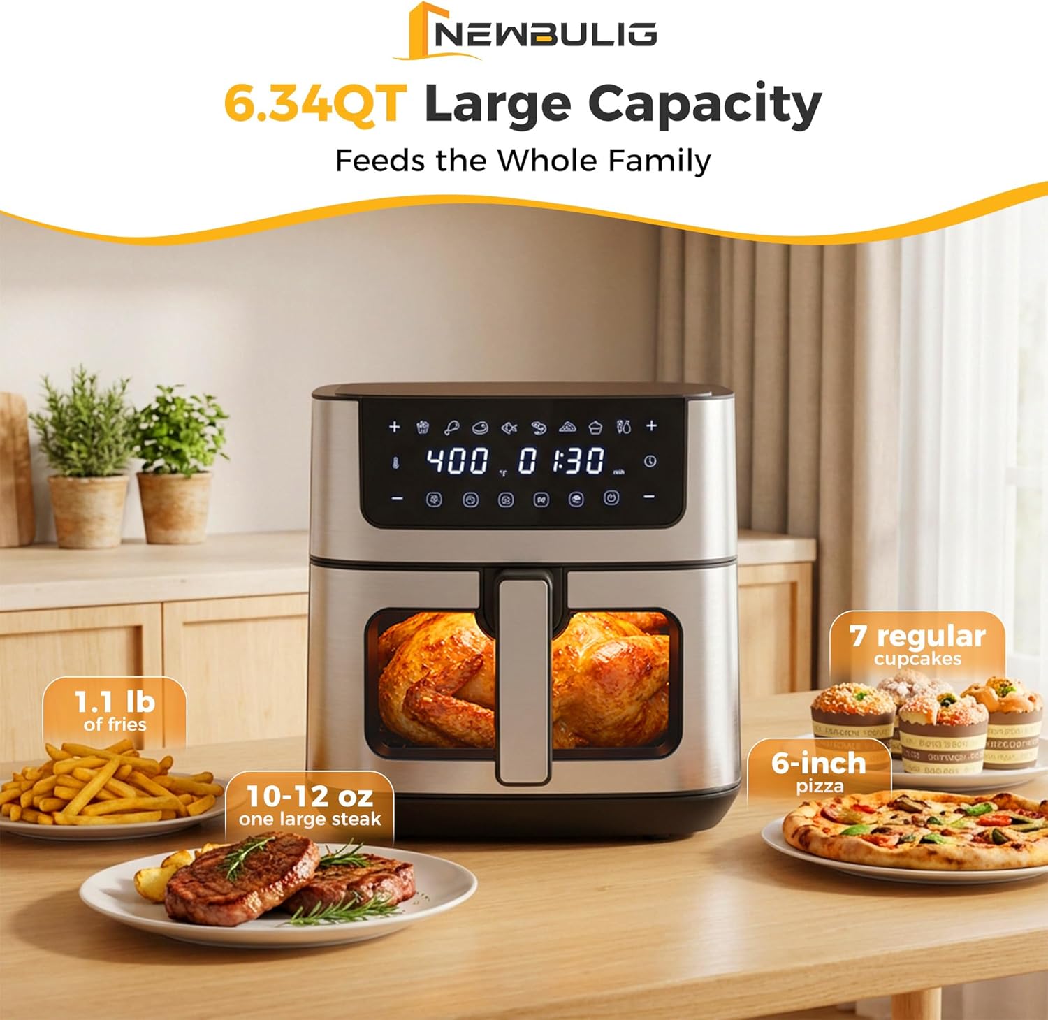 QuickView Family Airfryer